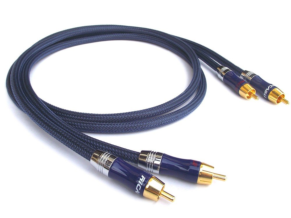 Ricable ULTIMATE Signal - Hi-Fi Stereo RCA Audio Signal Cable